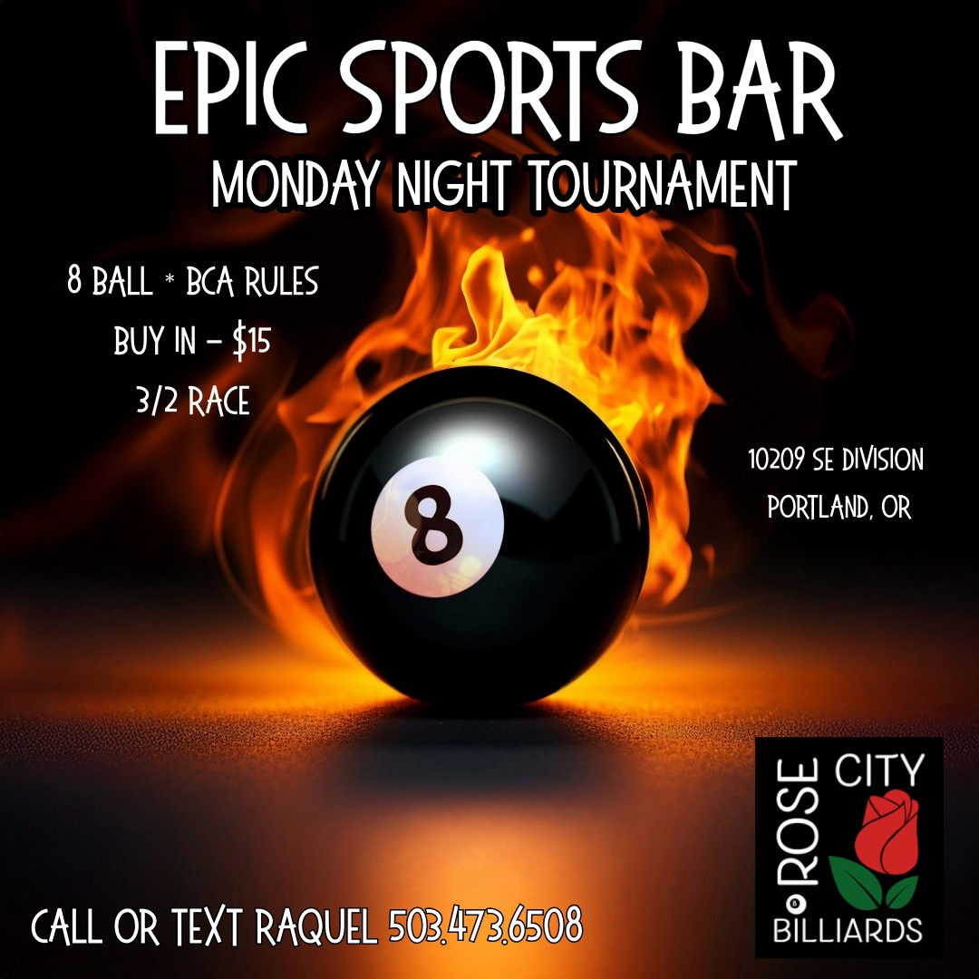 Tournament flyer / rules image